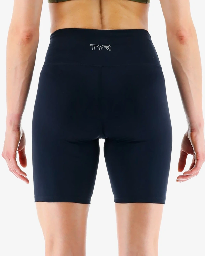 Шорты с высокой талией TYR Women's High-Rise 8" - Solid