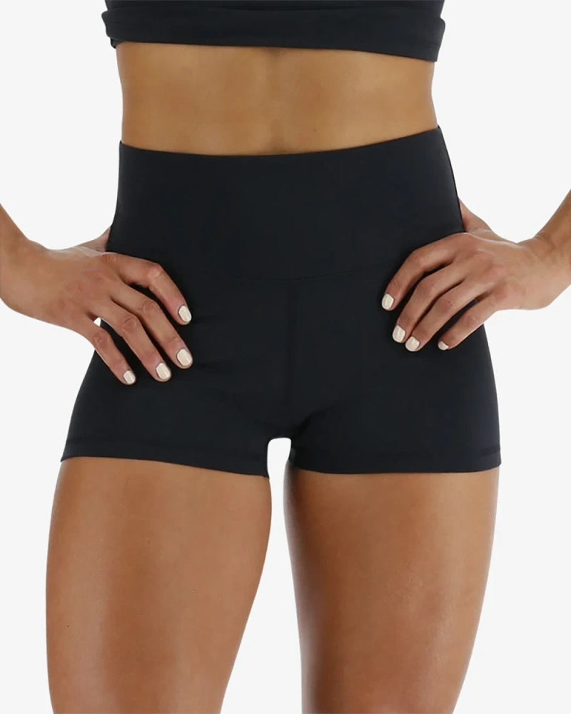 Шорты с высокой талией TYR Women's Joule Elite High-Waisted 2" Short - Solid