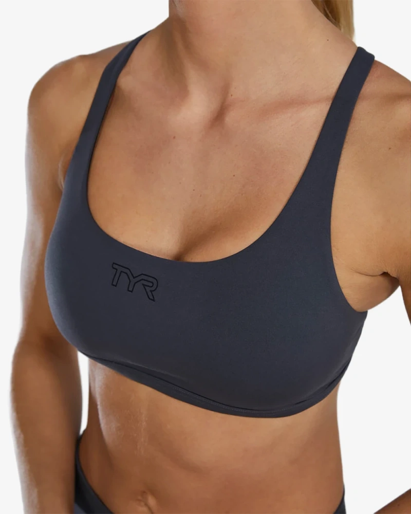 Топ TYR Womens's Joule Elite Multi-Strap Sports Bra - Solid