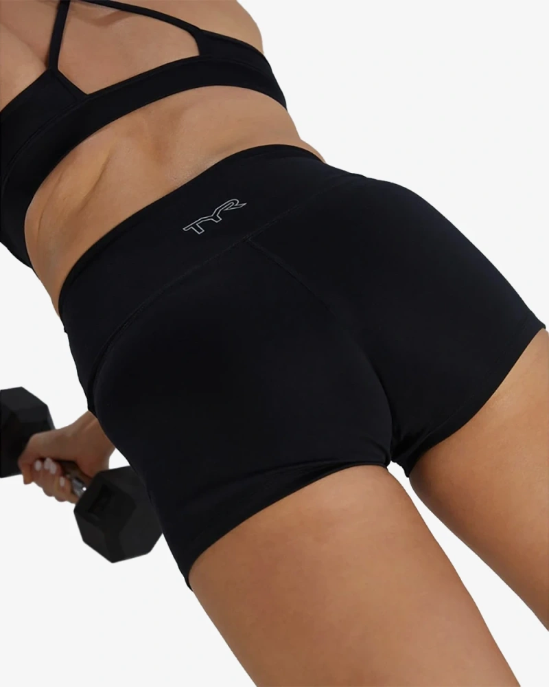 Шорты с высокой талией TYR Women's Base Kinetic High-Rise Short Solid