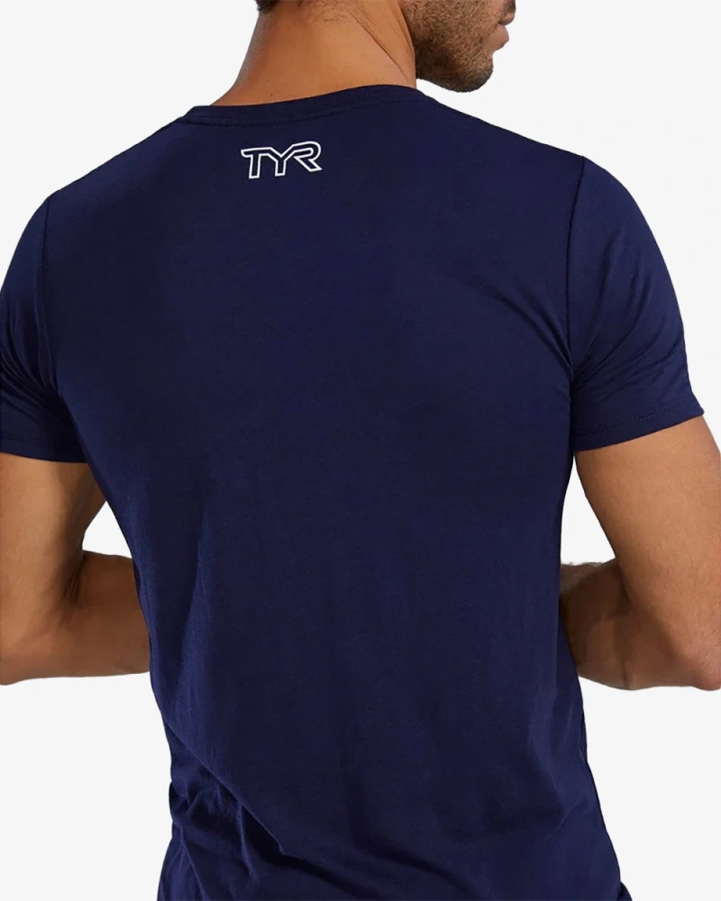 Футболка TYR УльтраСофт Лайтвейт Тех, синий