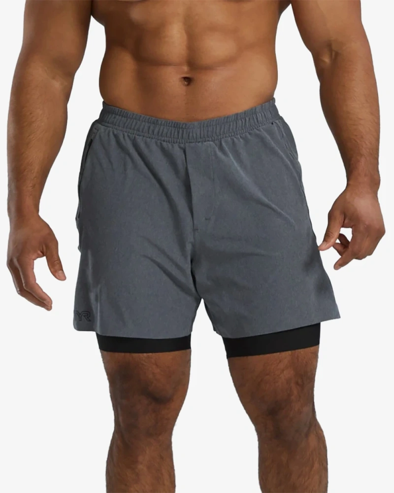 Шорты TYR Men's Momentum Short Lined 6"