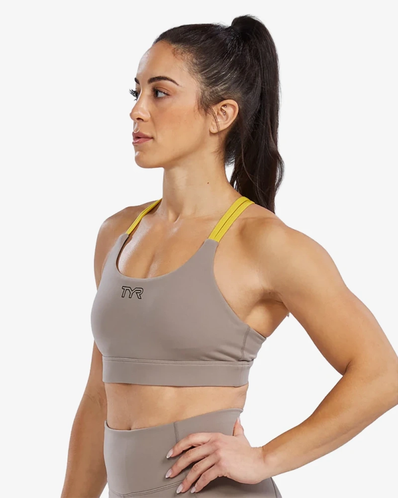 Топ TYR Womens's Joule Elite Dual-Strap Sports Bra Solid
