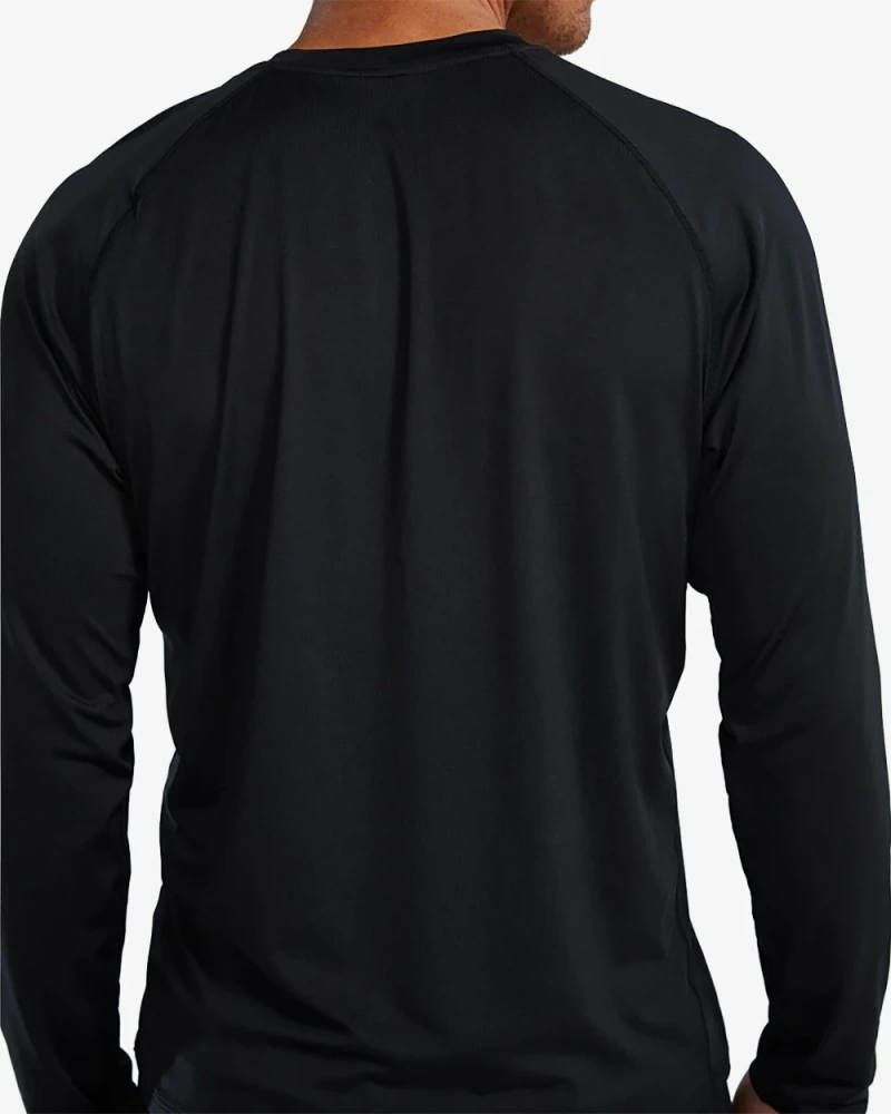 Футболка с длинным рукавом TYR Men's ClimaDry™ Raglan Long Sleeve Tech Tee - Solid Heather