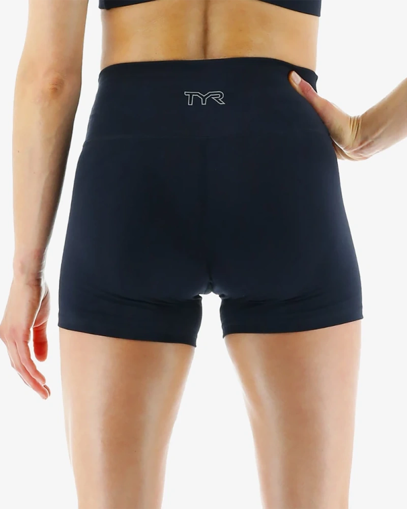 Шорты с высокой талией TYR Women's High-Rise 4" - Solid