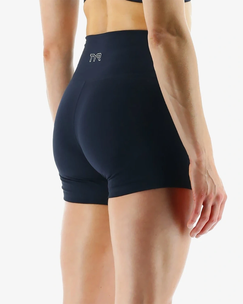 Шорты с высокой талией TYR Women's High-Rise 4" - Solid