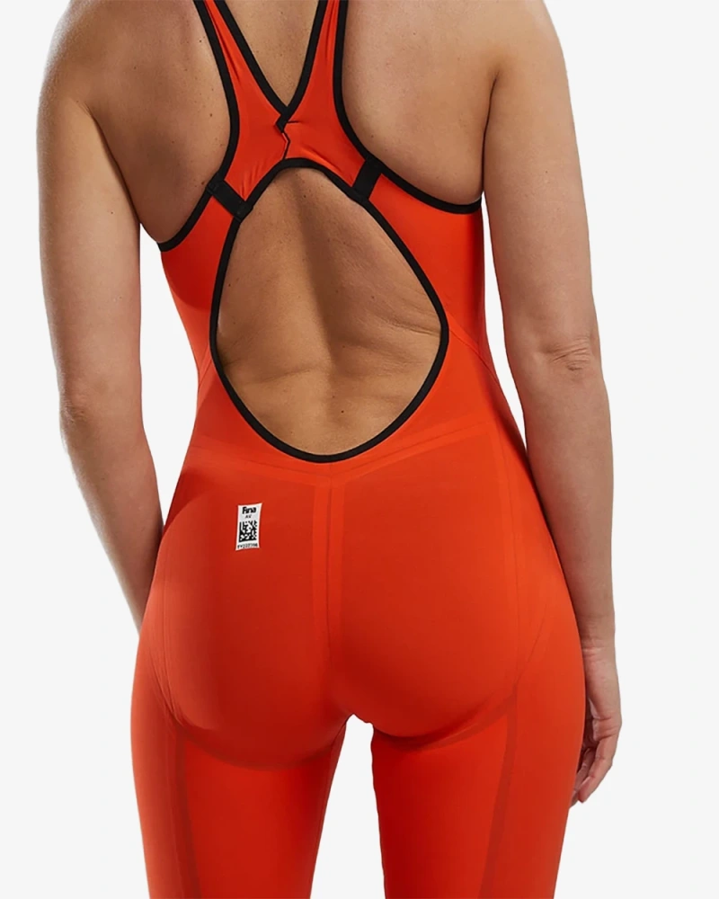 Гидрокостюм с открытой спиной TYR Venzo Open Back Swimsuit - Solid