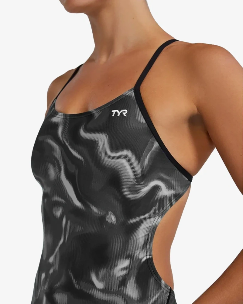 Купальник слитный TYR Wave Rider Cutoutfit