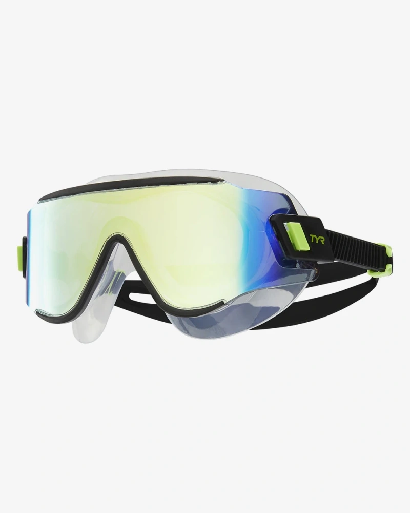Маска для плавания (Зеркальная) TYR Tidal Wave Mirrored Swim Mask