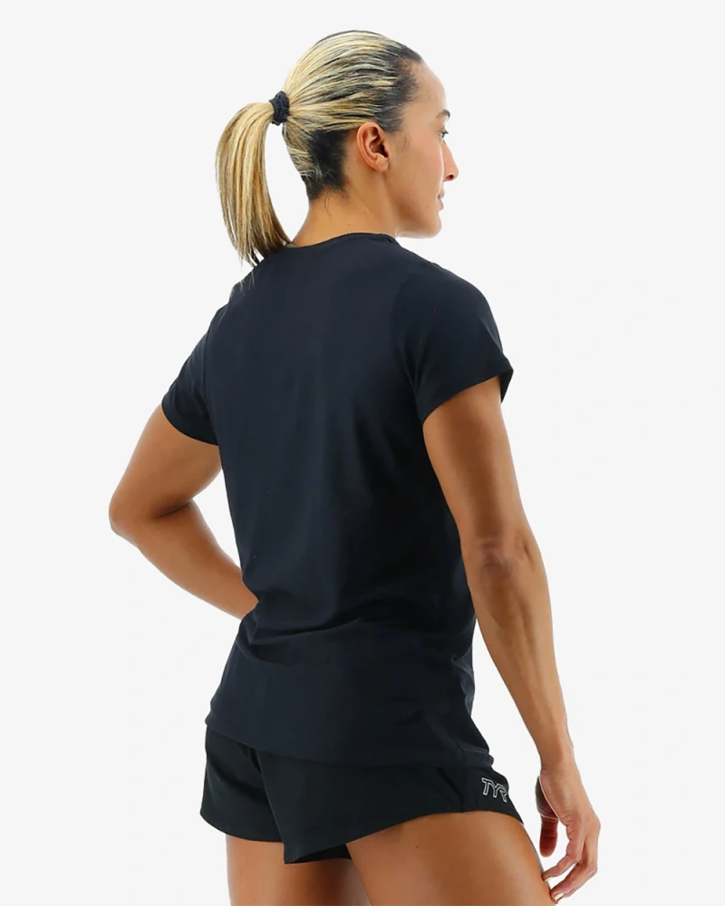 Футболка TYR Women's Airtec Short Sleeve Tee - Solid