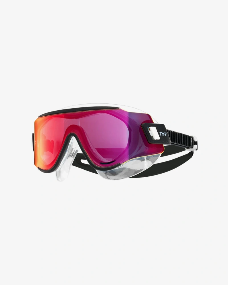 Маска для плавания (Зеркальная) TYR Tidal Wave Mirrored Swim Mask