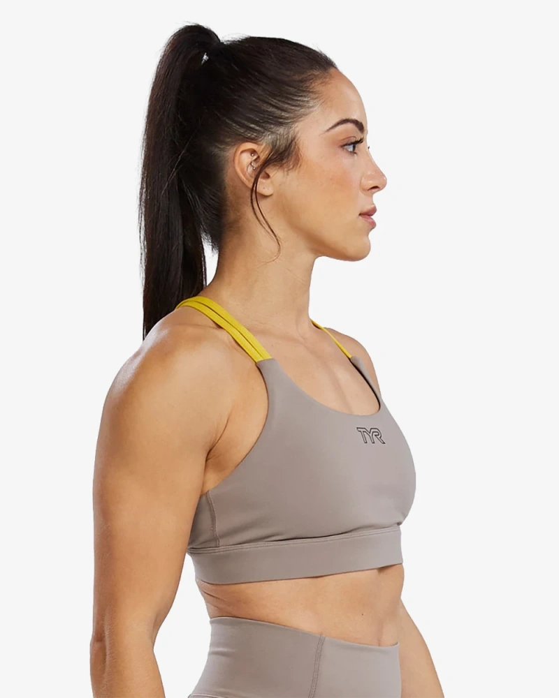 Топ TYR Womens's Joule Elite Dual-Strap Sports Bra Solid