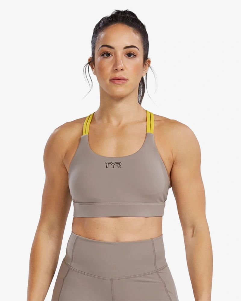 Топ TYR Womens's Joule Elite Dual-Strap Sports Bra Solid