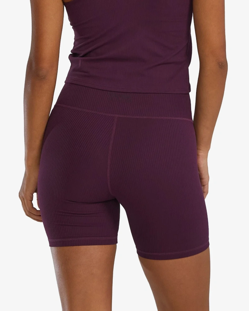 Шорты с высокой талией TYR Women's Joule Elite Ribbed High-Rise Short 6"