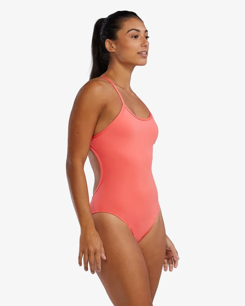 Купальник слитный TYR Crosscut Tieback Durafast Elite - Solid