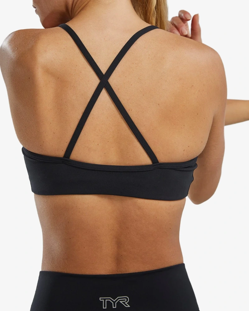 Топ TYR Womens's Joule Elite Scoop Neck Sports Bra - Solid