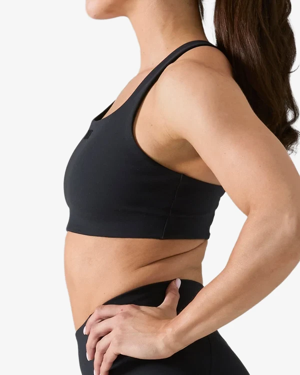 Топ TYR Womens's Joule Elite Square Neck Sports Bra - Solid