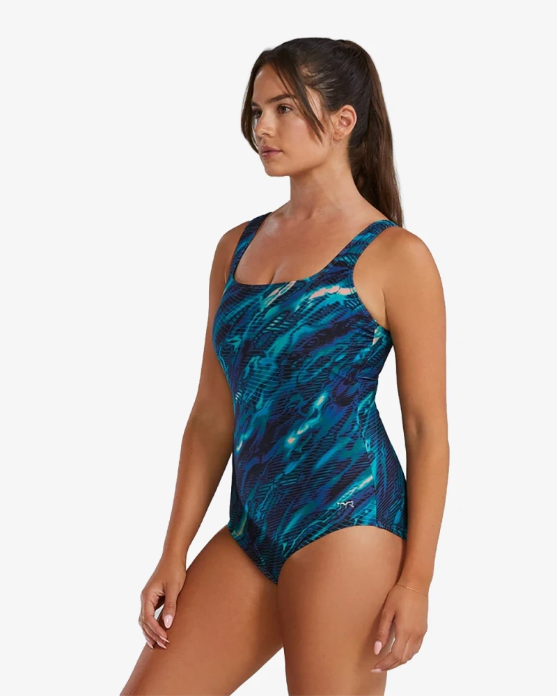 Купальник утягивающий TYR Impression Scoop Neck Controlfit