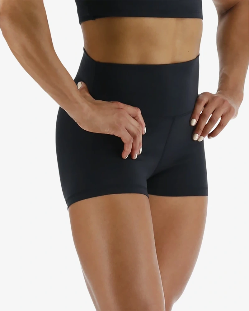Шорты с высокой талией TYR Women's Joule Elite High-Waisted 2" Short - Solid