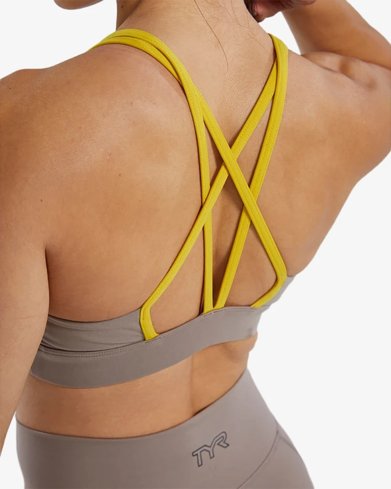 Топ TYR Womens's Joule Elite Dual-Strap Sports Bra Solid
