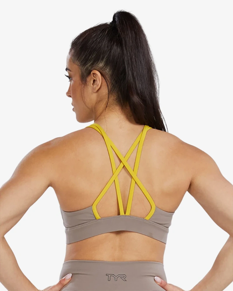 Топ TYR Womens's Joule Elite Dual-Strap Sports Bra Solid