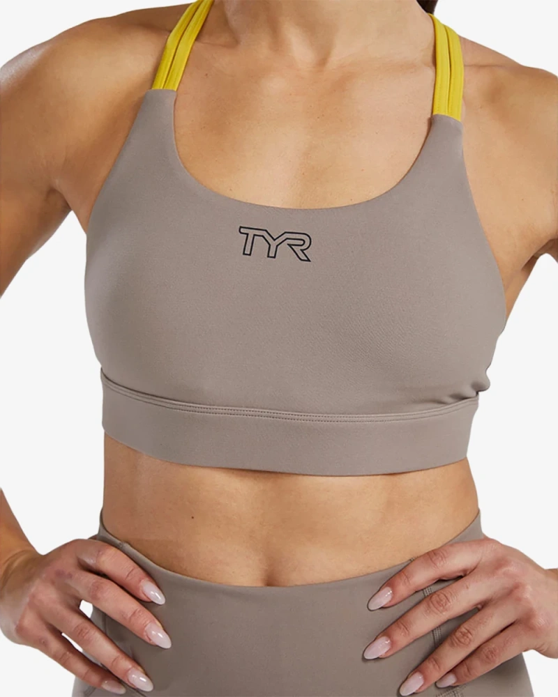 Топ TYR Womens's Joule Elite Dual-Strap Sports Bra Solid