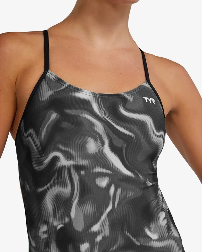 Купальник слитный TYR Wave Rider Cutoutfit