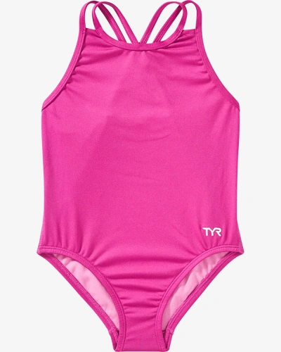 Купальник детский TYR Solid Oliviafit Durafast Elite