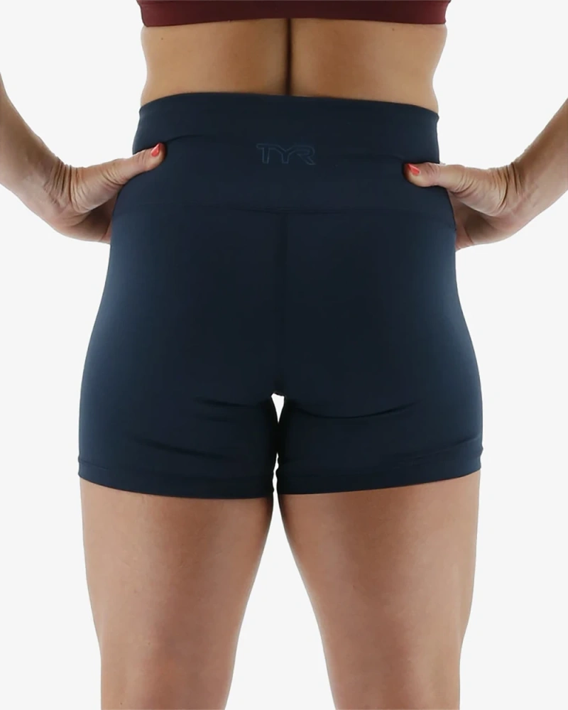 Шорты с высокой талией TYR Women's High-Rise 4" - Solid