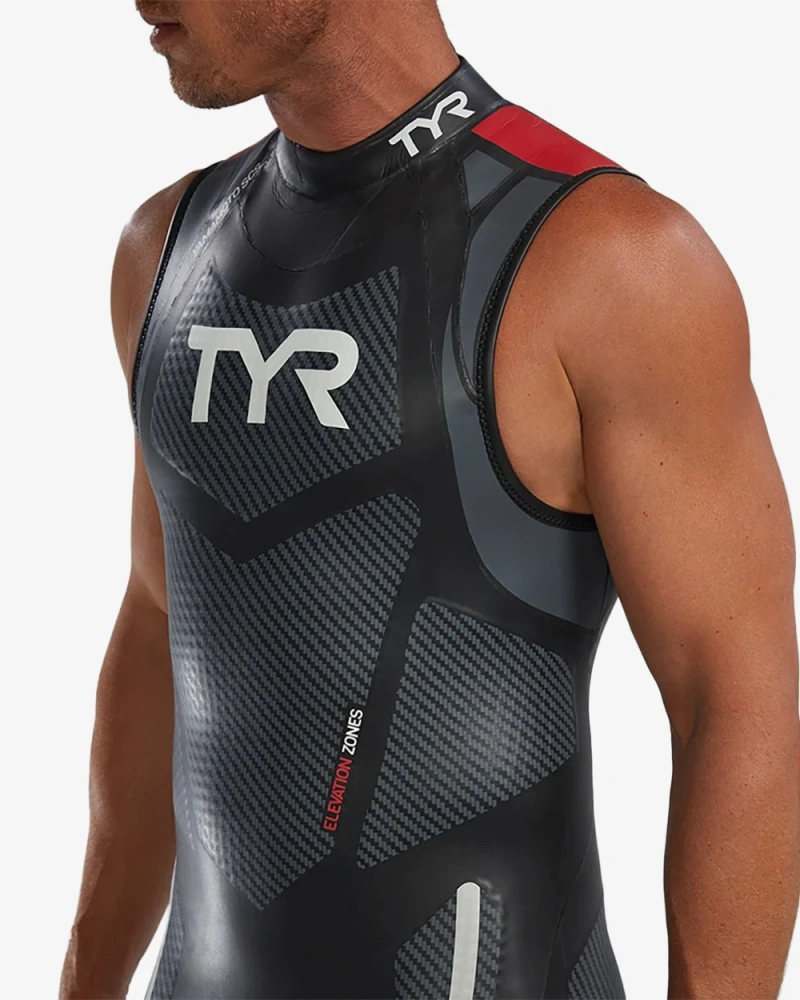 Гидрокостюм без рукавов TYR Sleeveless Wetsuit Male Hurricane Cat 5