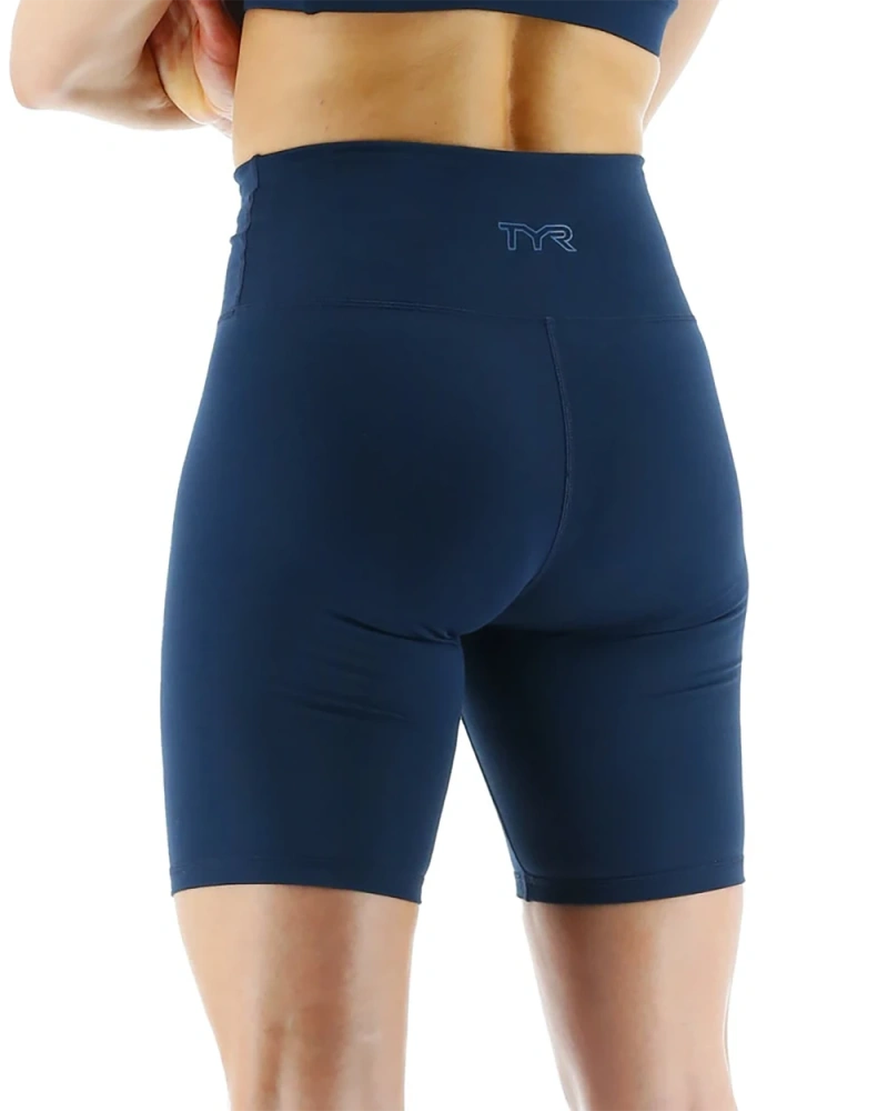 Шорты с высокой талией TYR Women's High-Rise 8" - Solid