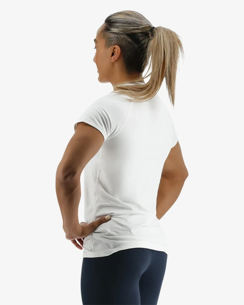 Футболка TYR Women's ClimaDry™ Raglan Tee - Solid Heather