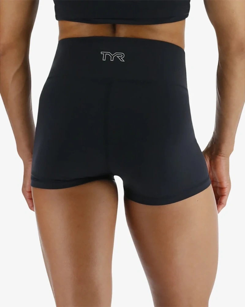 Шорты с высокой талией TYR Women's Joule Elite High-Waisted 2" Short - Solid