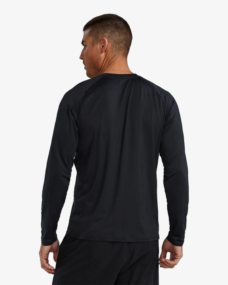 Футболка с длинным рукавом TYR Men's ClimaDry™ Raglan Long Sleeve Tech Tee - Solid Heather