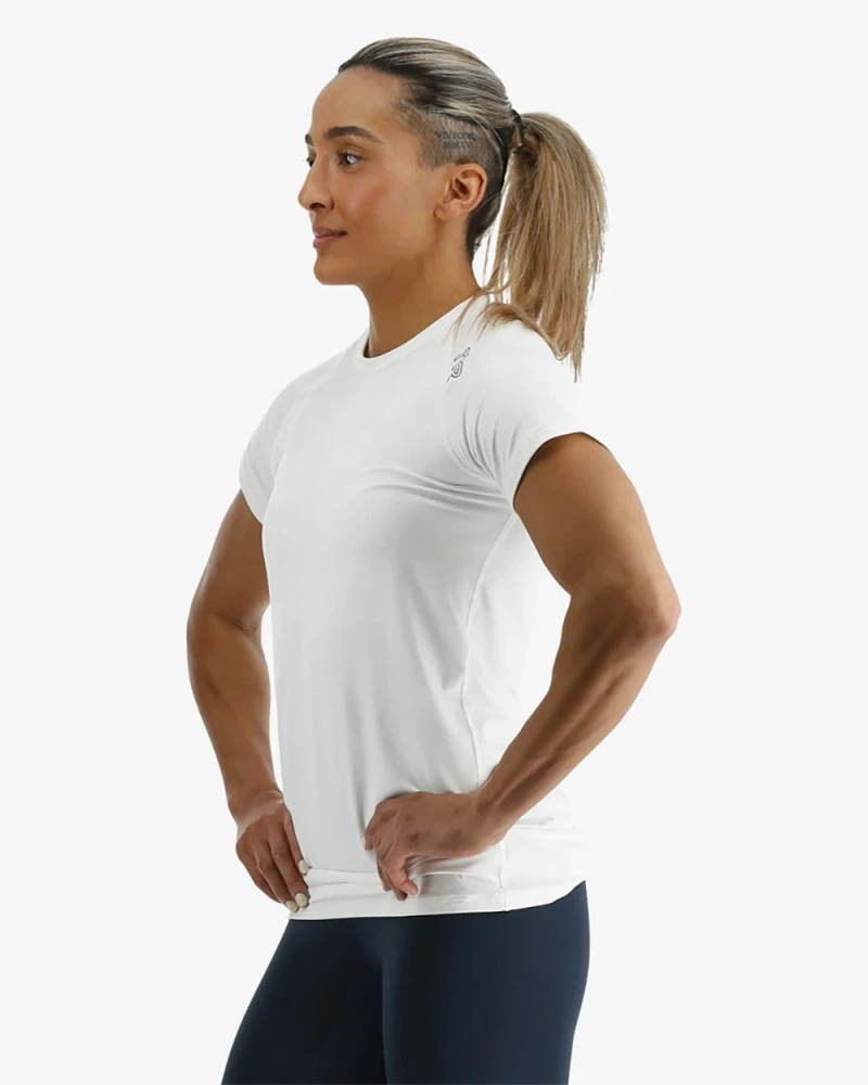 Футболка TYR Women's ClimaDry™ Raglan Tee - Solid Heather
