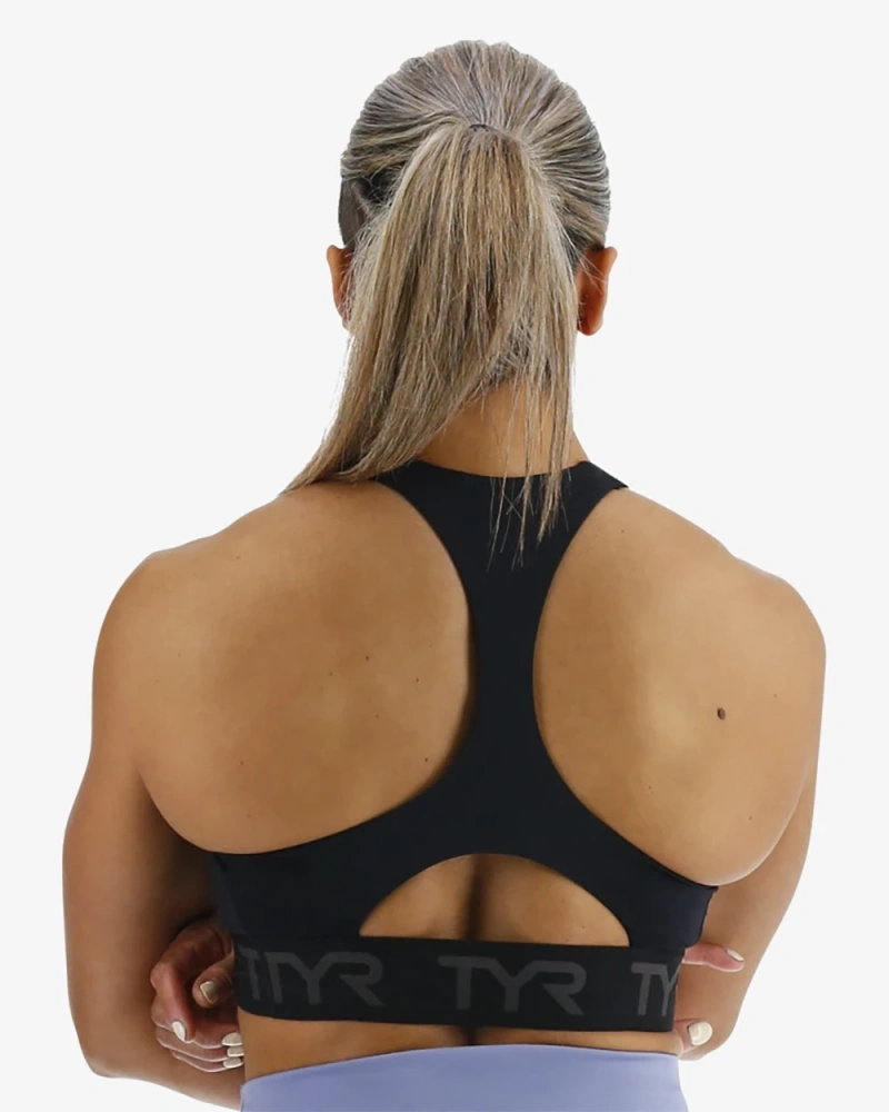 Топ TYR Base Kinetic Women's Mod Racer Sports Bra - Solid