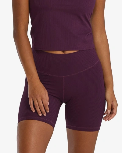 Шорты с высокой талией TYR Women's Joule Elite Ribbed High-Rise Short 6"