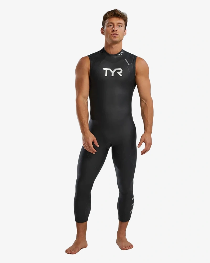 Гидрокостюм без рукавов TYR Wetsuit Male Hurricane Cat 1 Sleeveless