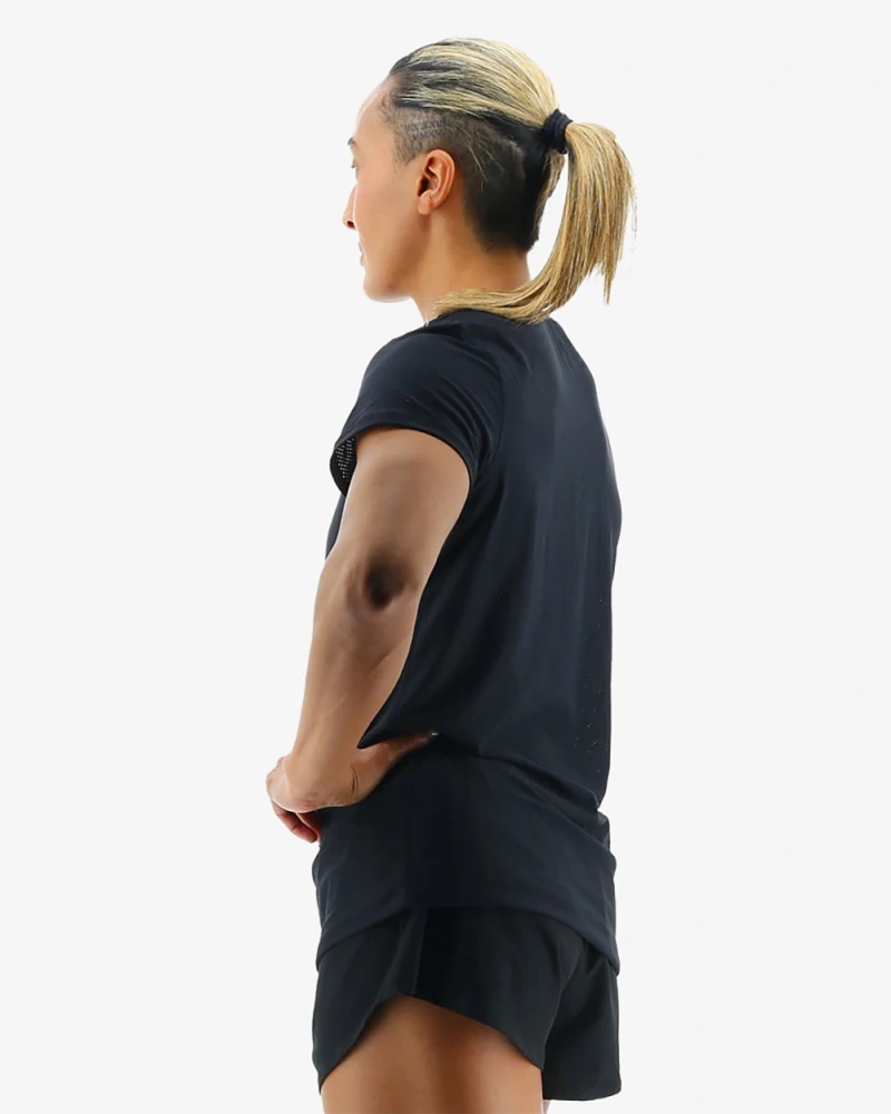 Футболка TYR Women's Airtec Short Sleeve Tee - Solid