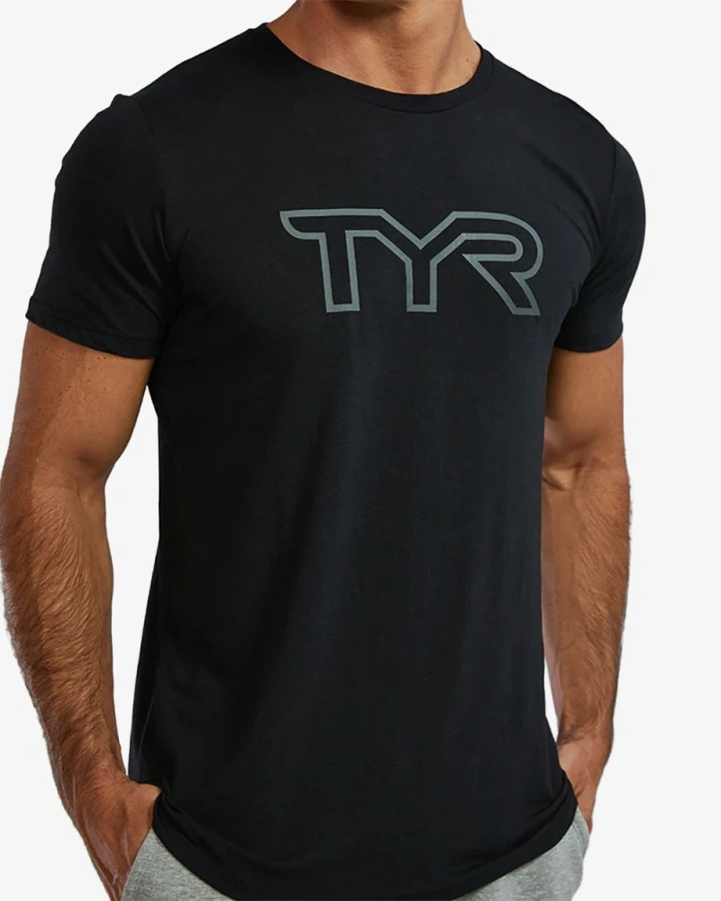 Футболка TYR Men's Ultrasoft Lightweight Big Logo