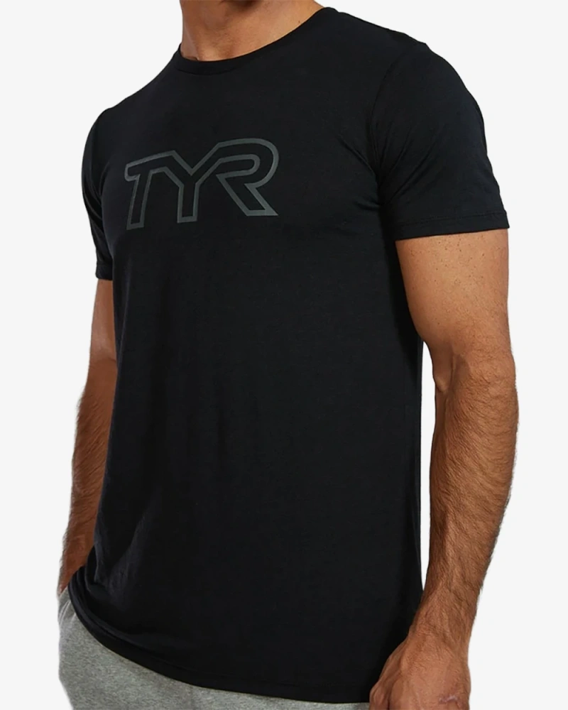 Футболка TYR Men's Ultrasoft Lightweight Big Logo