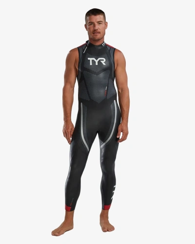 Гидрокостюм без рукавов TYR Sleeveless Wetsuit Male Hurricane Cat 5