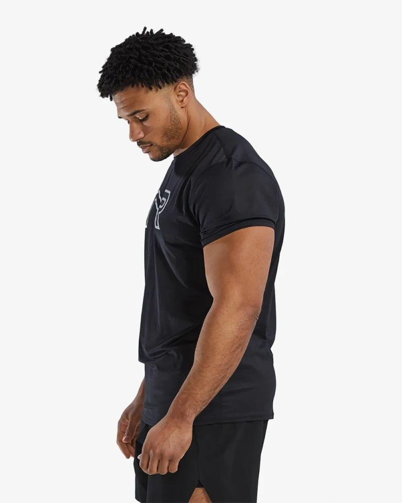 Футболка TYR Men's Airtec Tee Big Logo Solid/Heather