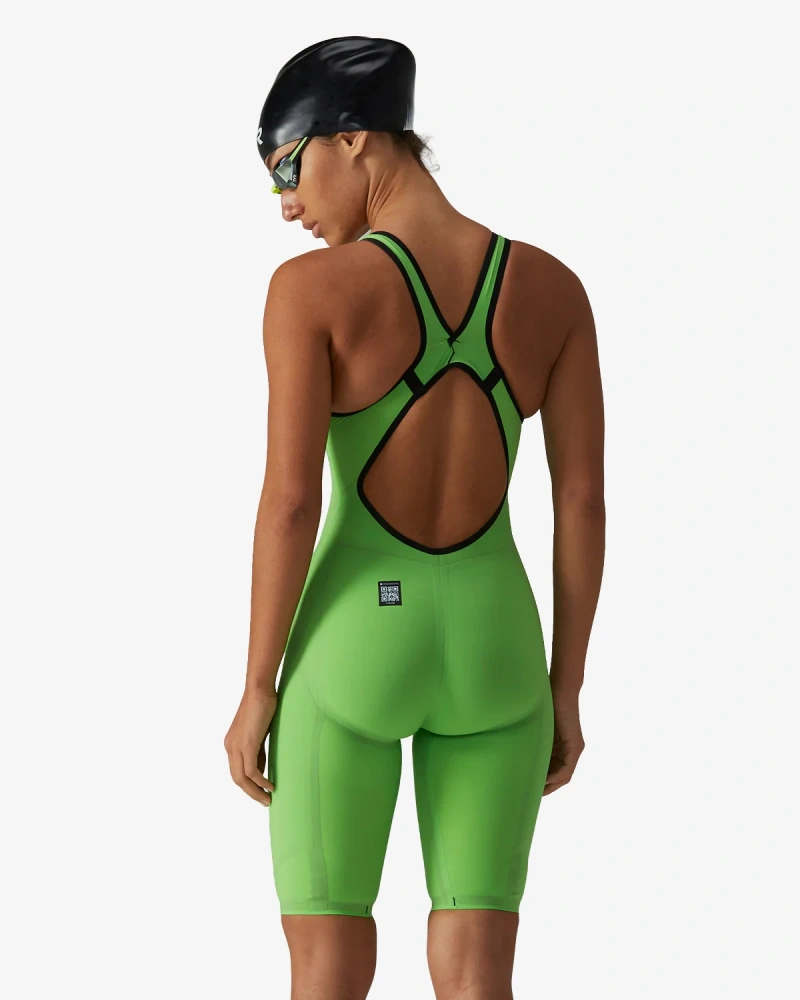 Гидрокостюм с открытой спиной TYR Venzo Open Back Swimsuit - Solid