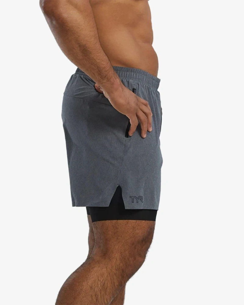 Шорты TYR Men's Momentum Short Lined 6"