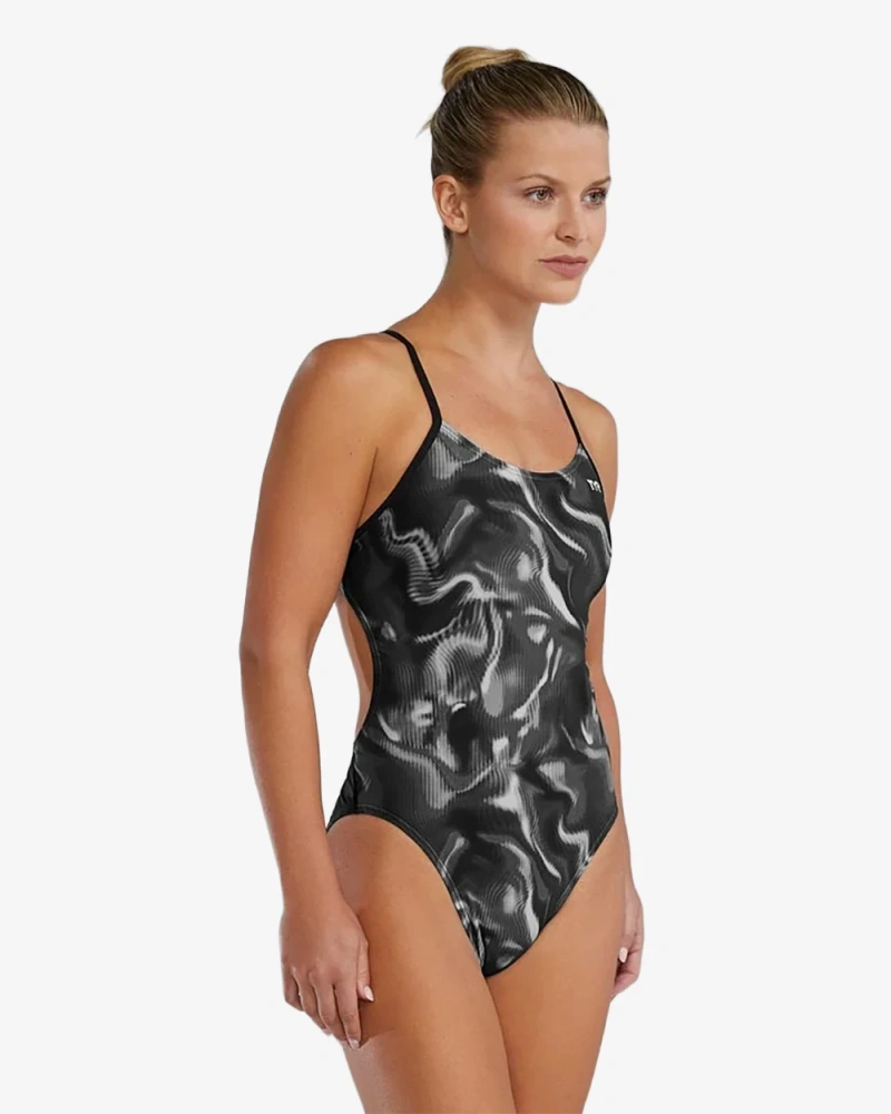 Купальник слитный TYR Wave Rider Cutoutfit