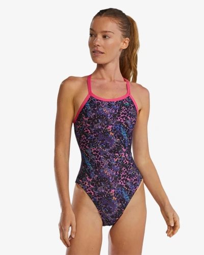 Купальник слитный TYR Petunia Stipple Diamondfit
