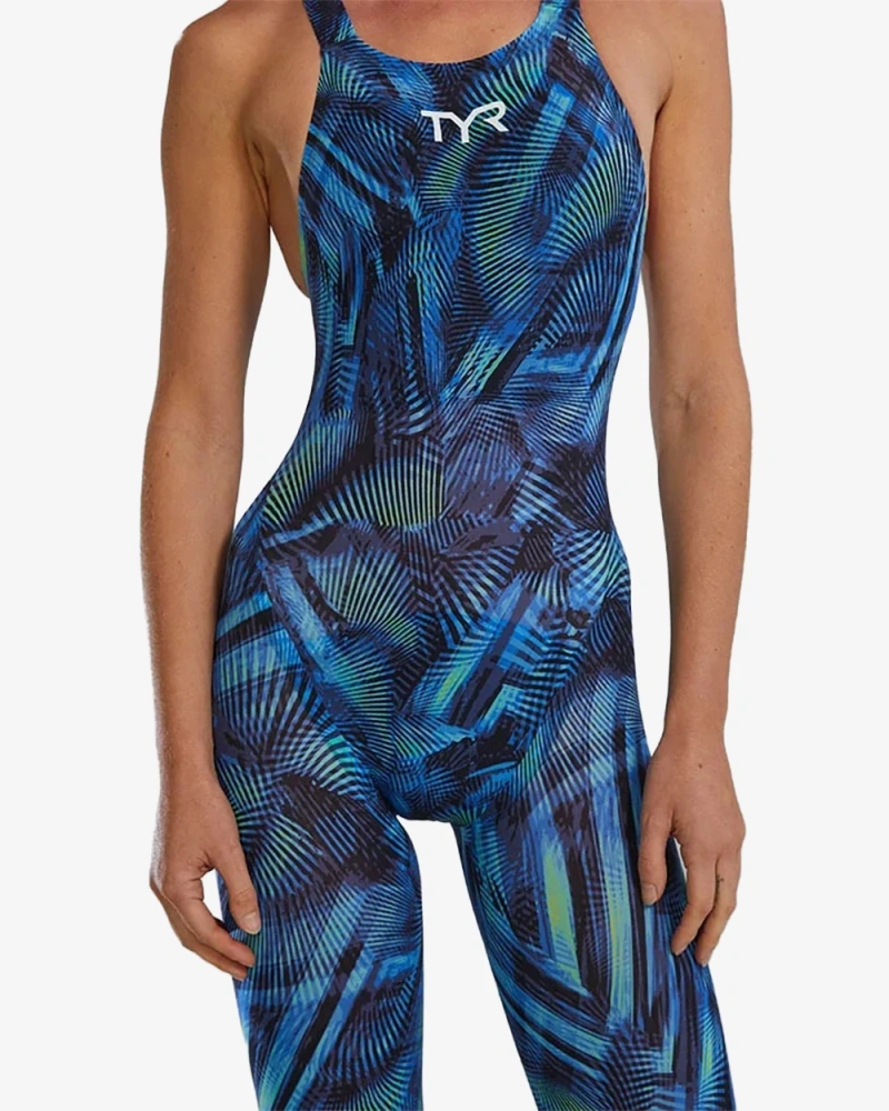 Гидрокостюм с открытой спиной TYR Avictor Helux Open Back Swimsuit