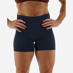Шорты с высокой талией  TYR Women's High-Rise 4" - Solid