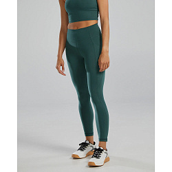 Тайтсы с высокой талией  TYR Womens's Joule Elite High-Waisted 25" Leggings Solid